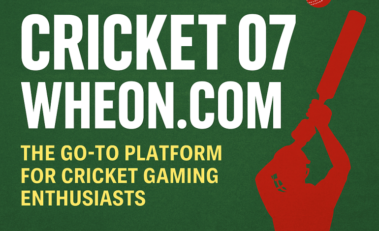 Cricket 07 Wheon.com – The Go to Platform for Cricket Gaming