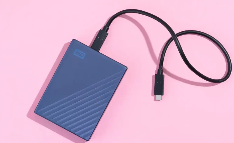 external hard drive