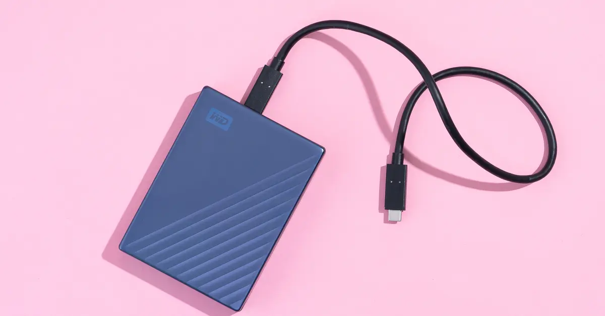 external hard drive