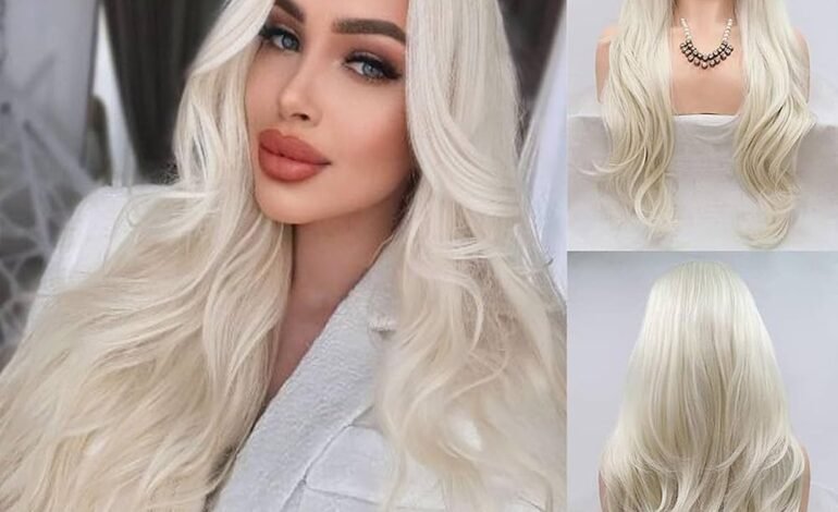 blond hair wig