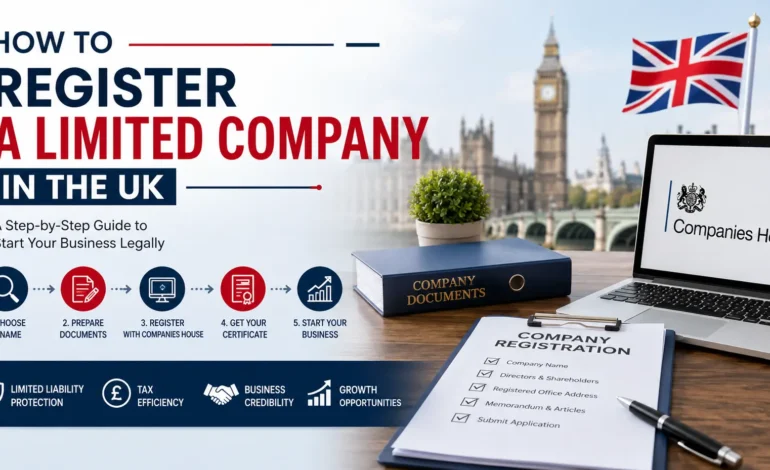 How to Register a Limited Company in the UK: A Complete Step-by-Step Guide for 2026