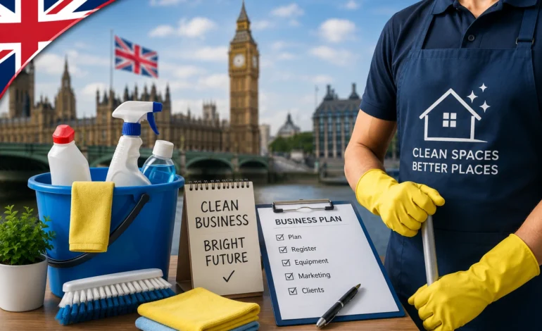 How to Start a Cleaning Business in the UK: A Complete Guide