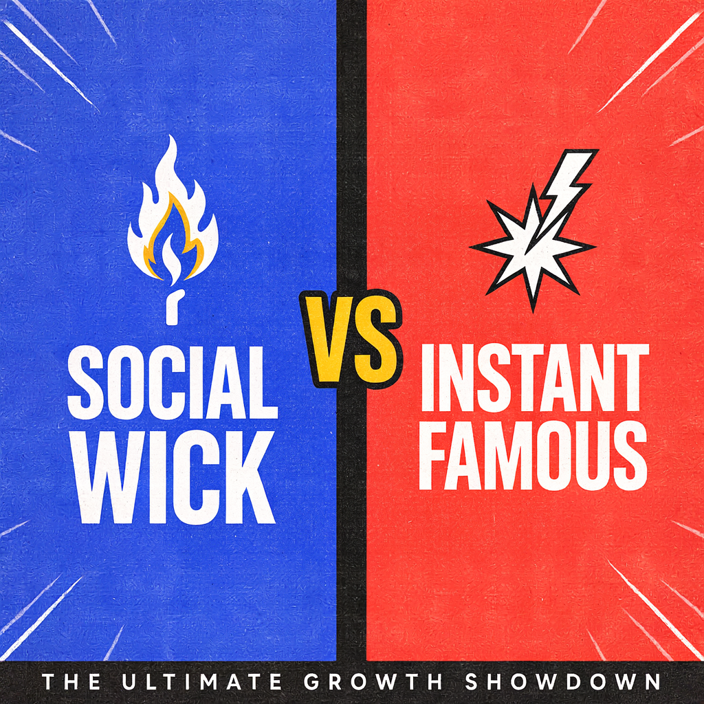 SocialWick vs Instant Famous: A 2026 Comparison of Social Media Growth Services