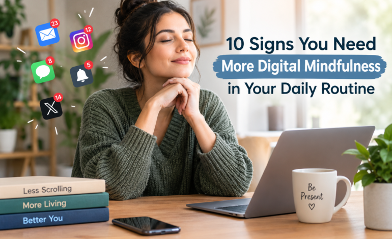 10 Signs You Need More Digital Mindfulness in Your Daily Routine