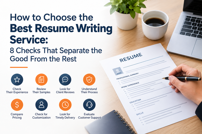 How to Pick a Resume Writing Service Provider: 8 Steps to Filter the Best Companies From the Rest